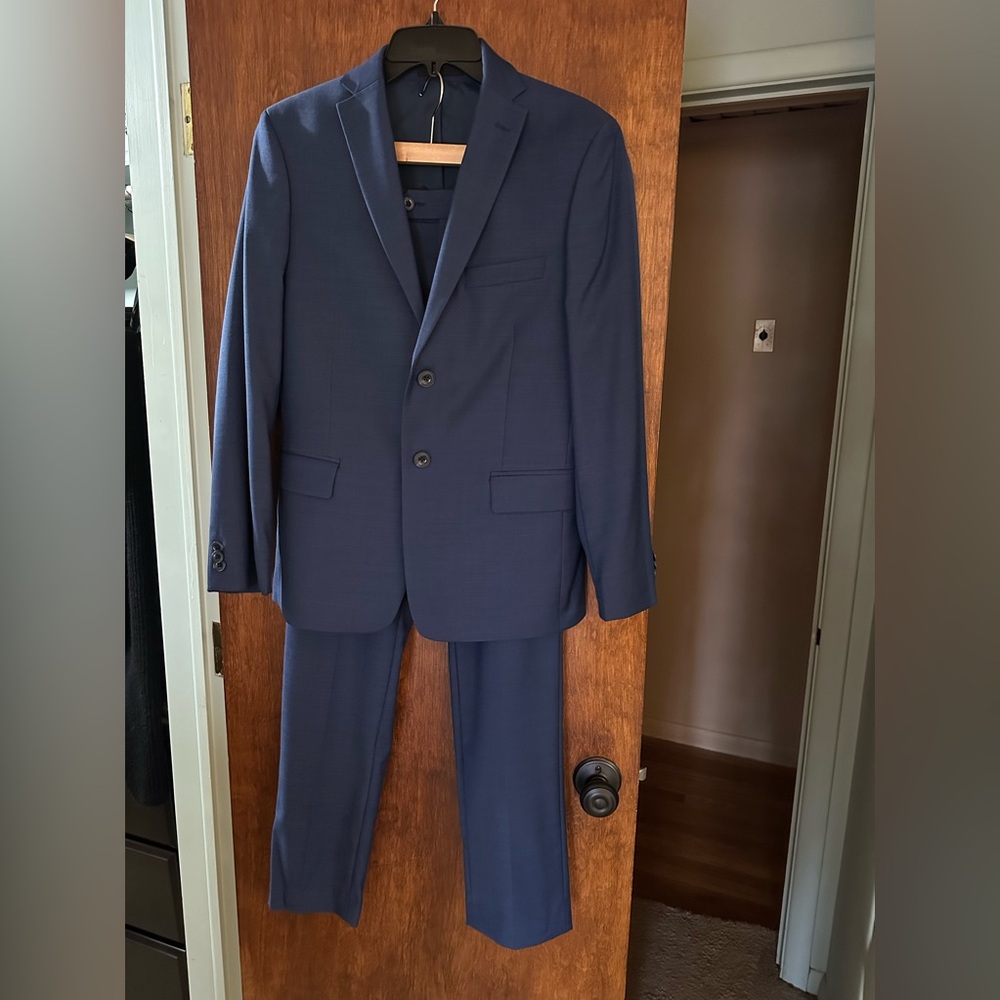 Boys suit (jacket and pants). My boy wore this once when he was 14